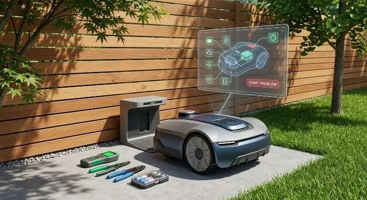 Robot Mower Won't Start? 11 Proven Fixes That Solve Most Startup Problems (2026 Guide)